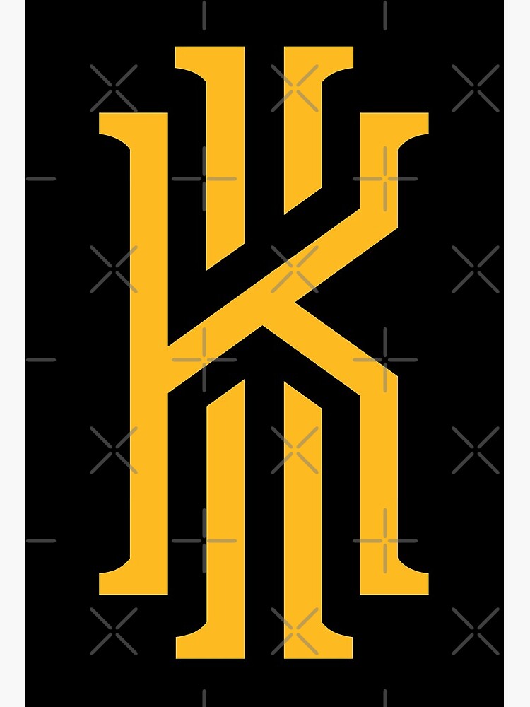 Kyrie Irving Logo Art Board Print