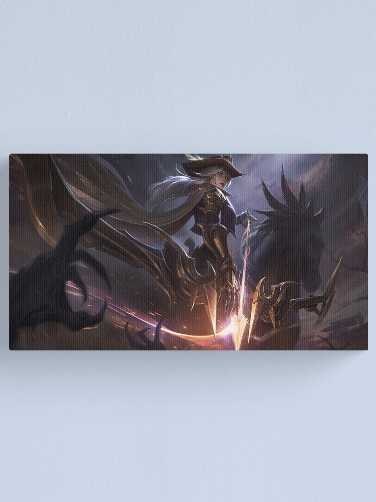 high noon ashe splash art league of legends canvas print by challengerb redbubble high noon ashe splash art league of legends canvas print by challengerb redbubble