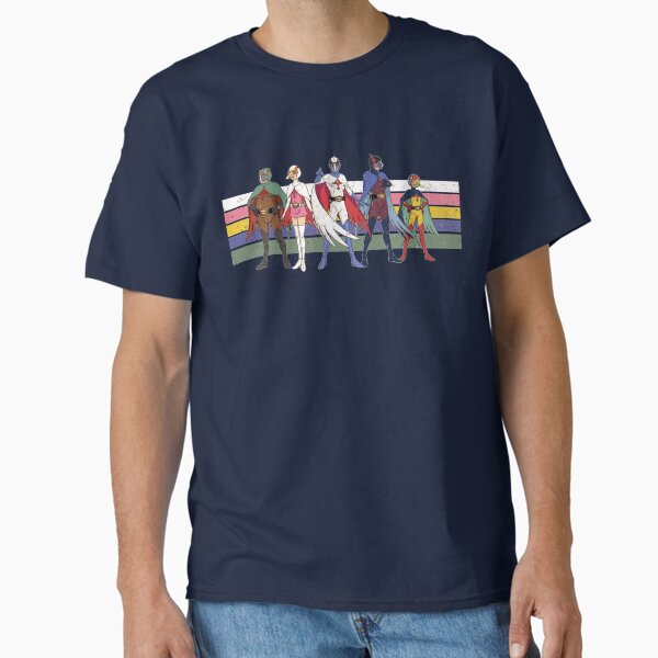 Item preview, G Force Battle of the Planets Retro Stripe designed and sold by Surfer Dave Designs.