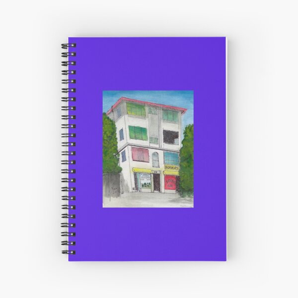 Moncur Street architecture Spiral Notebook