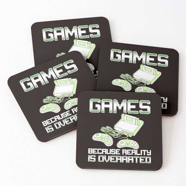Item preview, Games Because Reality is Overrated designed and sold by KsuAnn.