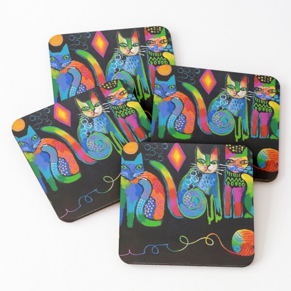 Item preview, Abstract Cats ( HBAS demo ) designed and sold by Karin Zeller.