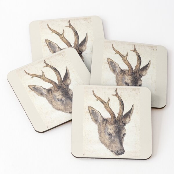Item preview, Head of a Stag - Albrecht Durer - c1503 designed and sold by CrankyOldDude.