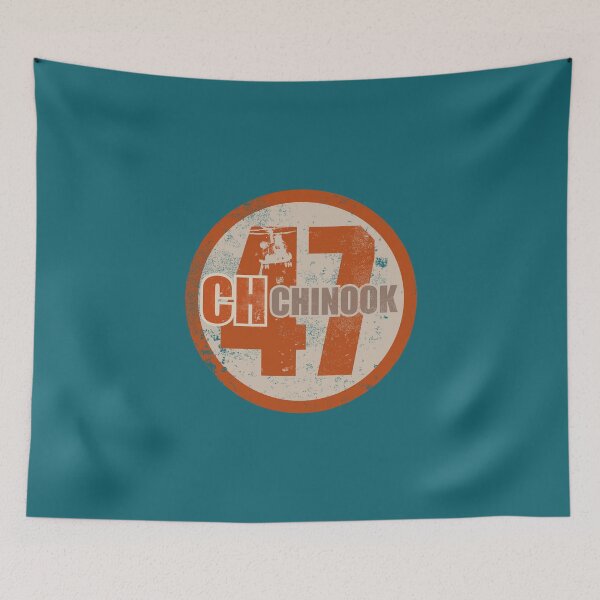 Item preview, CH-47 Chinook Retro Patch (distressed) designed and sold by StrongVlad.