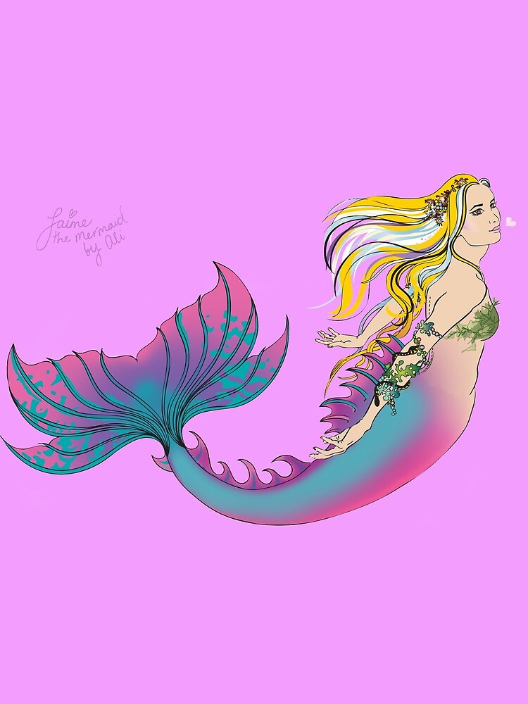 Drawstring & Tote Bags: Jaime the Mermaid by Ali by jaimethemermaid
