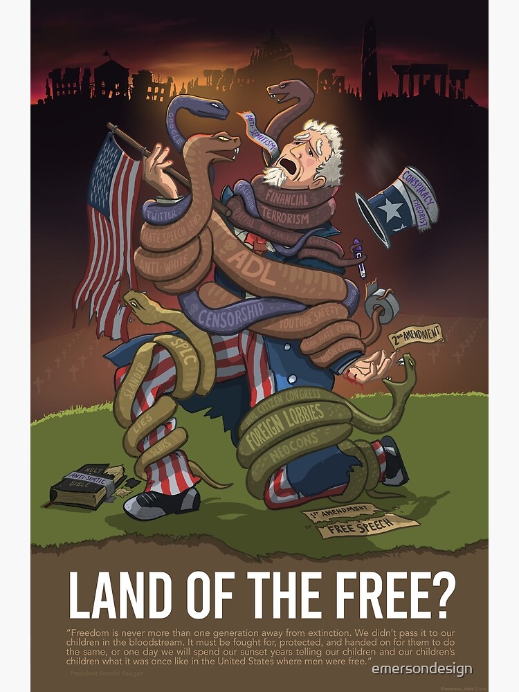 Uncle Sam: Land of the Free? by emersondesign