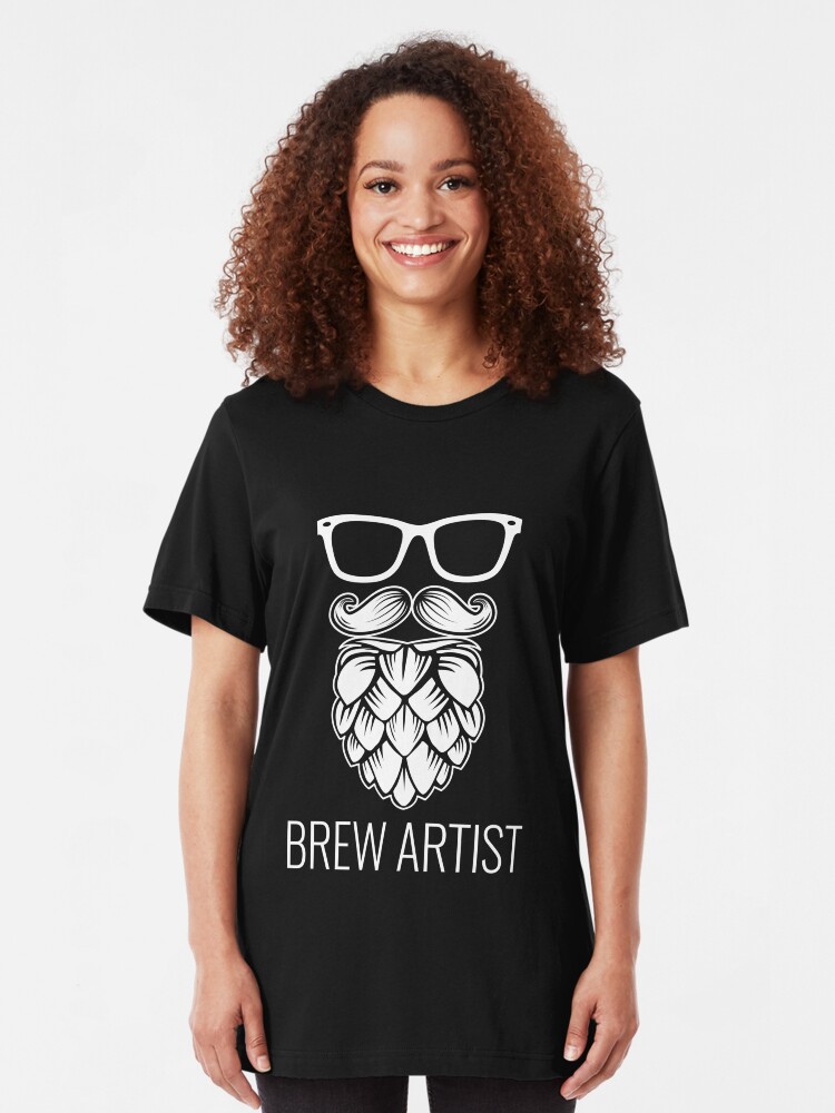 Alternative Ansicht von Brew Artist - Craft Beer Slim Fit T-Shirt