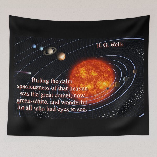 Item preview, Ruling The Calm Spaciousness - H G Wells designed and sold by CrankyOldDude.