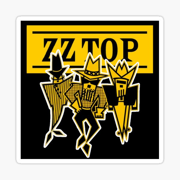 Zz Top Stickers Redbubble