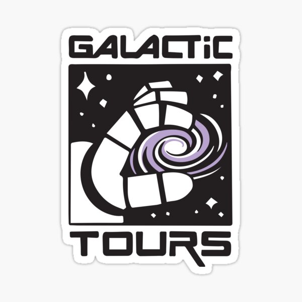 Galactic Tours Sticker