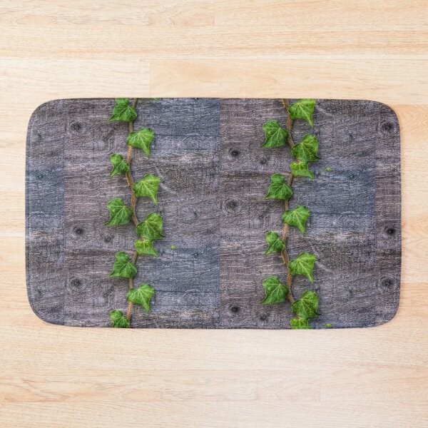 Item preview, Ivy on Wood Wallpaper designed and sold by gphotobox.