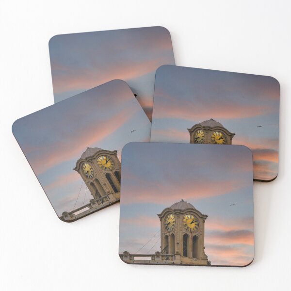 Item preview, Clock Tower at Dusk designed and sold by dbvirago.