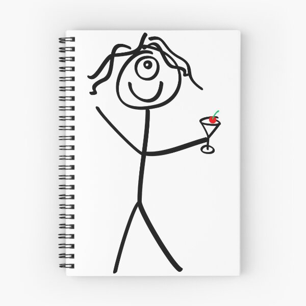 Item preview, FUN is PRIORITY number ONE 1, happy little stick-man  designed and sold by originalsusie.