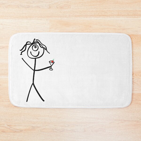 Item preview, FUN is PRIORITY number ONE 1, happy little stick-man  designed and sold by originalsusie.