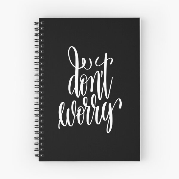 Item preview, Don't Worry Inspirational Quotes designed and sold by ProjectX23.