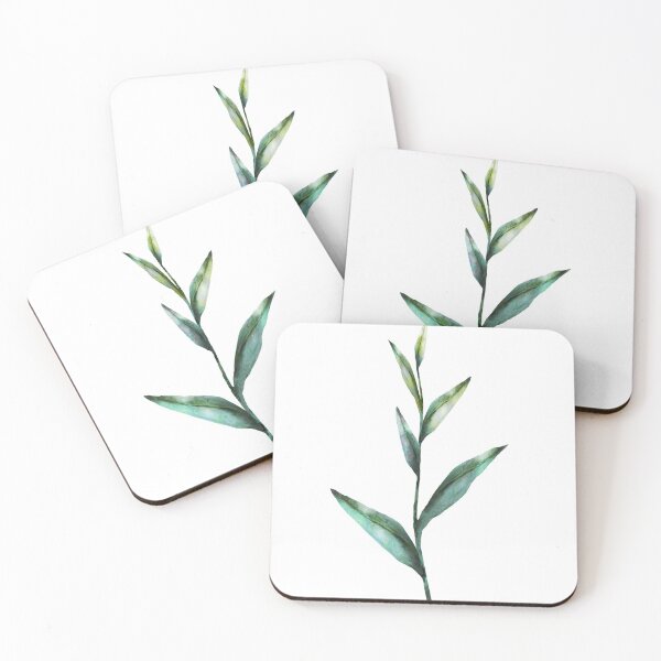 Item preview, Botanical Herb Leaf Print - Botanical Flowers and Leaves designed and sold by Syman Kaye.