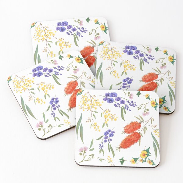 Item preview, Australian native spring flowers designed and sold by Alice Duigan Mussared.
