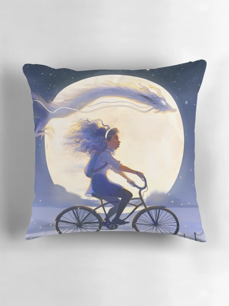 Thumbnail 3 of 4, Pillow, Evening Ride designed and sold by GDBee.