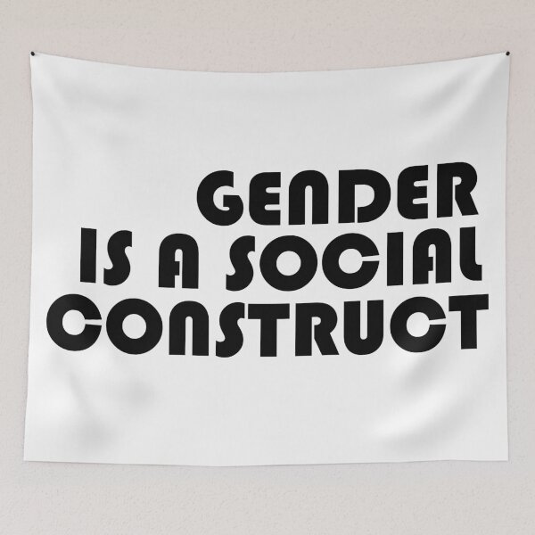 Item preview, Gender is a Social Construct designed and sold by dusie.
