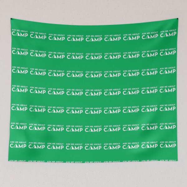 Item preview, Ask me about camp - with tent designed and sold by CampfireMagic.