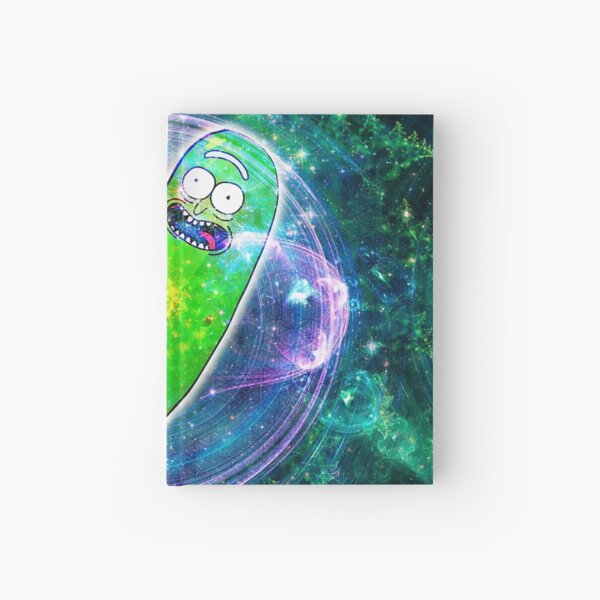 Pickle Rick in Space | Rick and Morty | Flower of Life Hardcover Journal