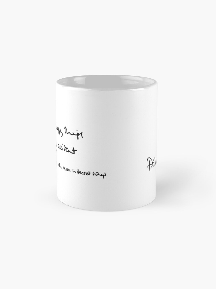 Alternate view of She Moves lyrics (mug) Mug