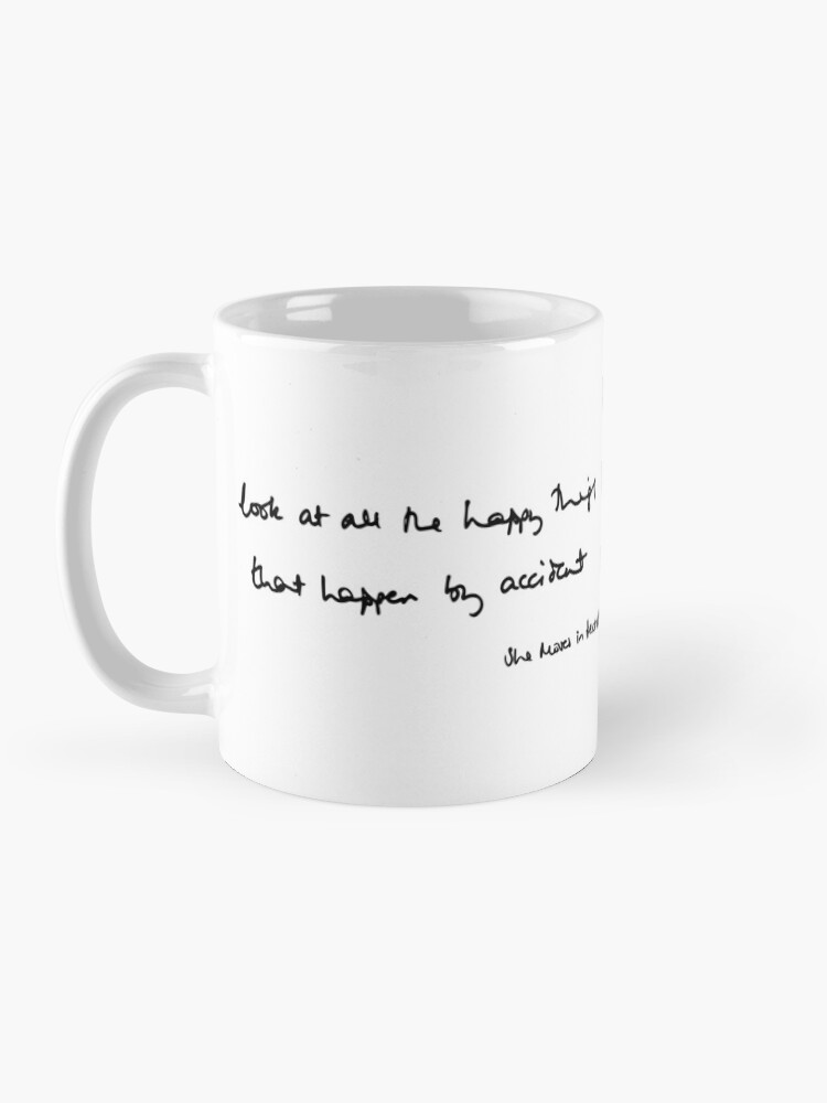 Alternate view of She Moves lyrics (mug) Mug