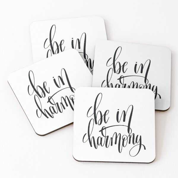 Item preview, Be In Harmony Inspirational Quotes designed and sold by ProjectX23.