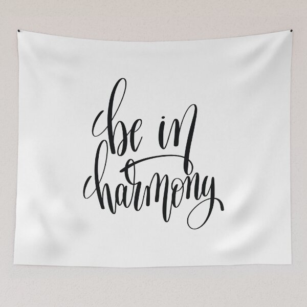 Item preview, Be In Harmony Inspirational Quotes designed and sold by ProjectX23.