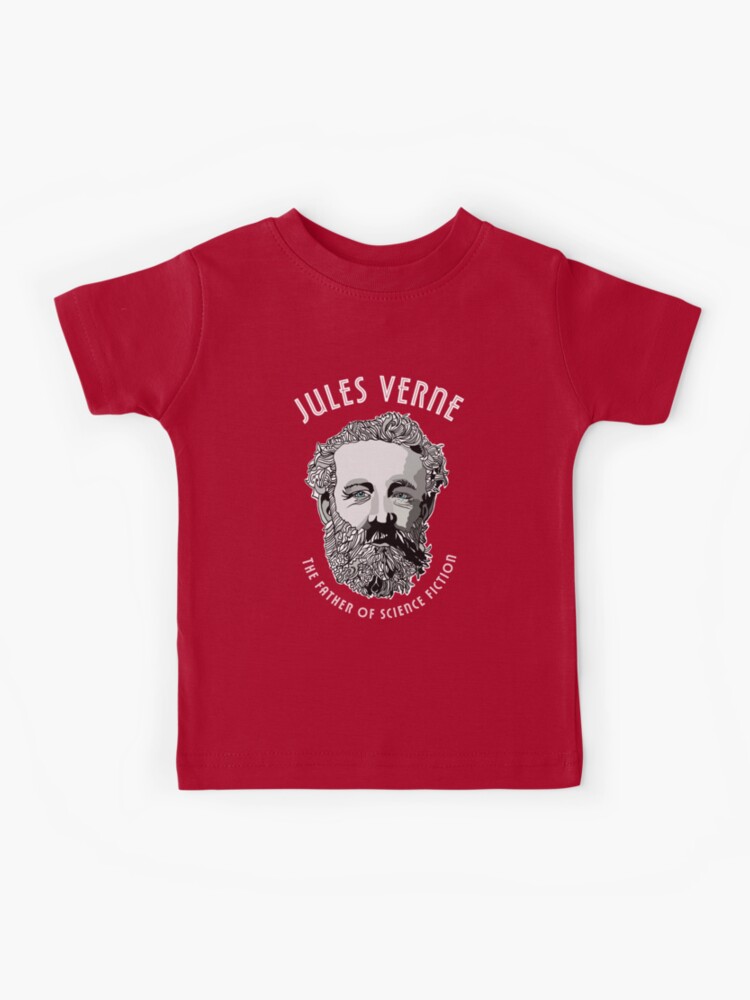 Camiseta para niños «Jules Verne El padre de la ciencia ficción» de  emmafifield | Redbubble