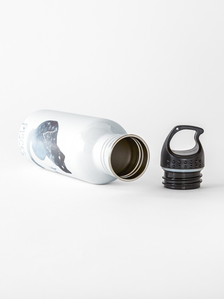 Alternate view of Zodiac Cat - Pisces Water Bottle