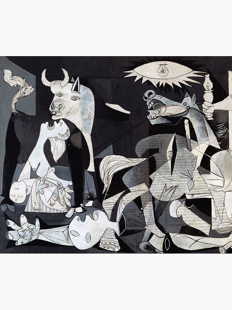 Pablo Picasso Guernica 1937 Original Artwork Reproduction by clothorama