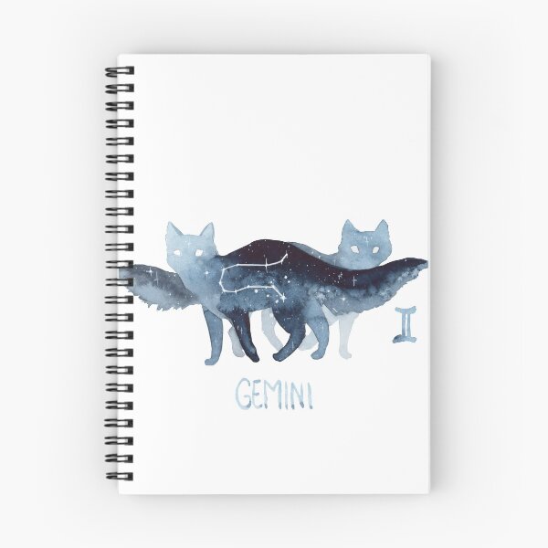 Item preview, Gato del Zodíaco - Géminis designed and sold by Threeleaves.