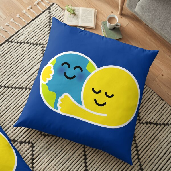 Be kind to our earth Floor Pillow