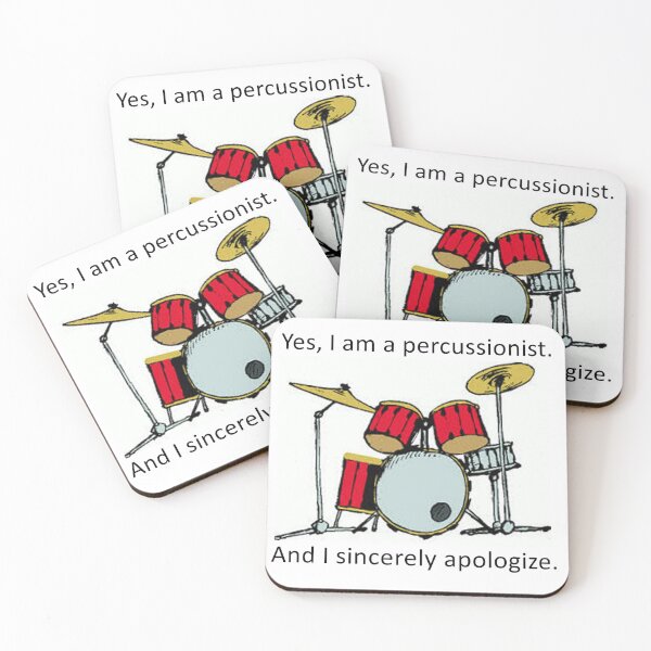 Item preview, Percussionist designed and sold by Frankie Mossolene.