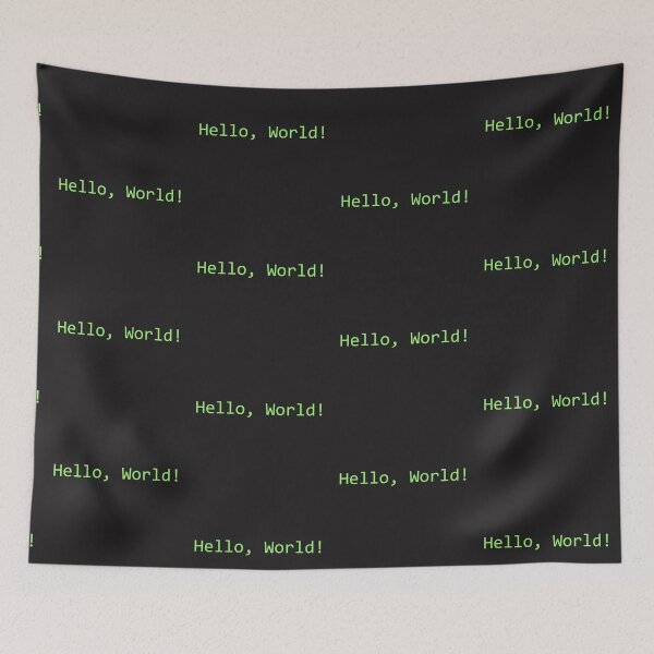 Item preview, Hello World! Programmers designed and sold by Marwative ..
