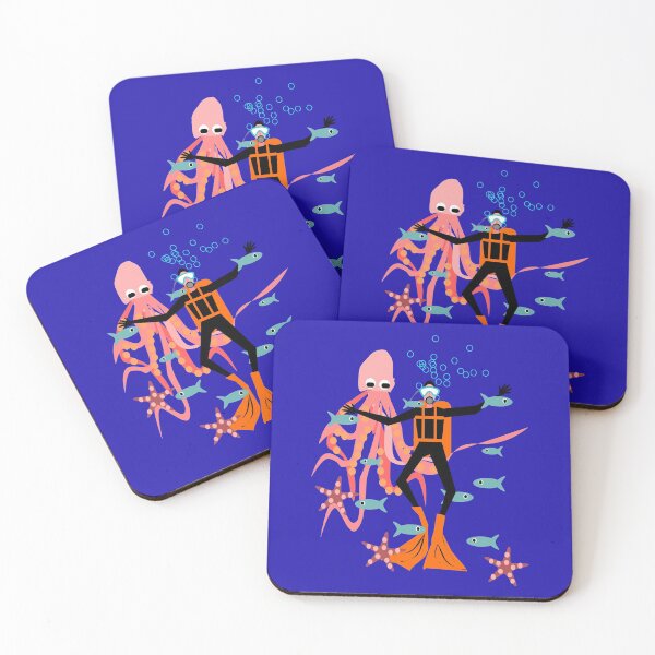Item preview, Scuba Diver, in an underwater playground! designed and sold by krisevansart.
