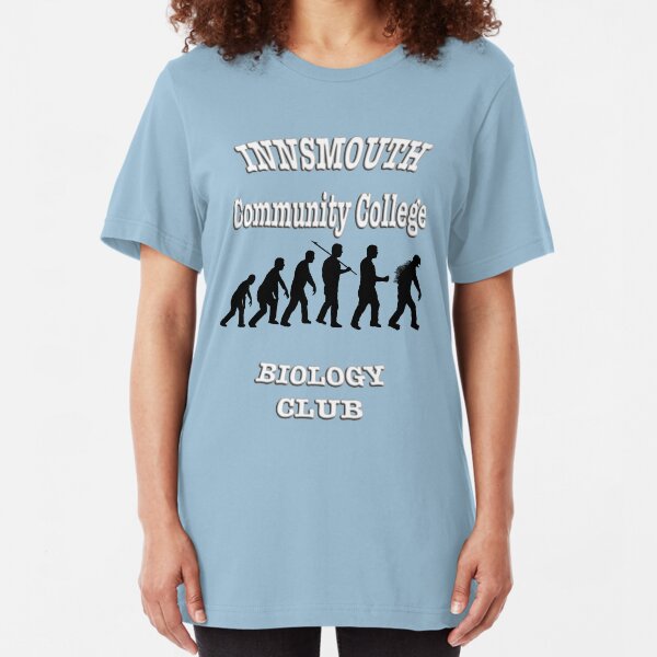Innsmouth Biology Club Slim Fit T-Shirt