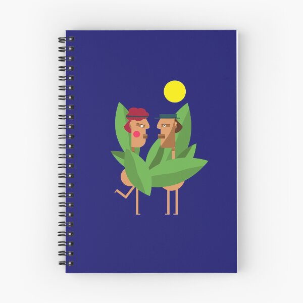 Item preview, Amor Pareja Noche fuera ilustración Hojas Amantes designed and sold by SagaciousDesign.