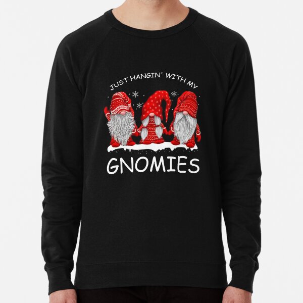 Christmas with my Gnomies Christmas Gnomes Sweatshirt Christmas Sweatshirt Christmas Day Gift Santa Gnomes Sweatshirt Gnome Sweatshirt