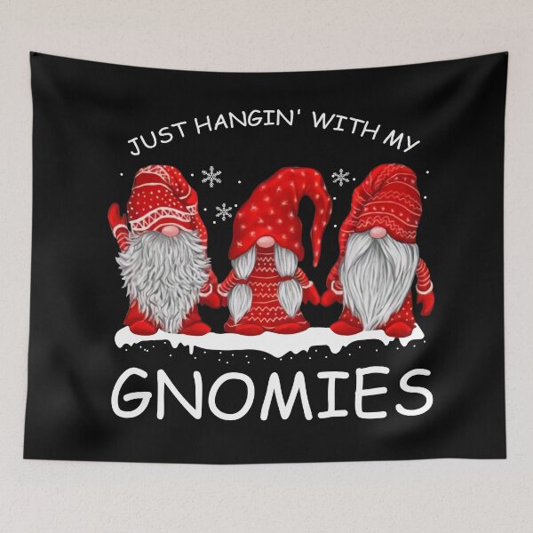 Item preview, Just Hangin with my Gnomies Gnome Lover designed and sold by TeeFlamma.