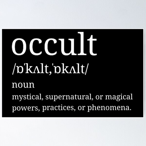 Item preview, Occult Definition  designed and sold by goff-draws.