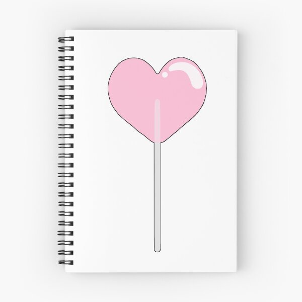 Item preview, Pink Heart Lollipop designed and sold by MossyRaccoon.