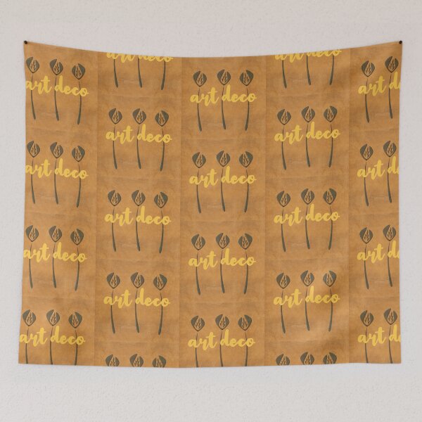 Item preview, Abstract Floral Art Deco Rustic designed and sold by technotext.
