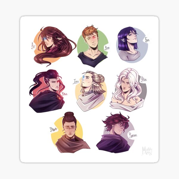 TCM: Genderbend Sticker