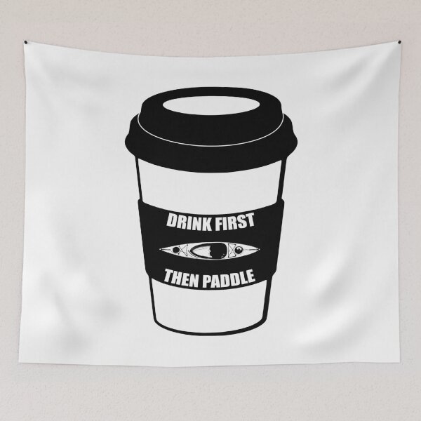 Item preview, Drink First Then Paddle designed and sold by Esskay Designs.