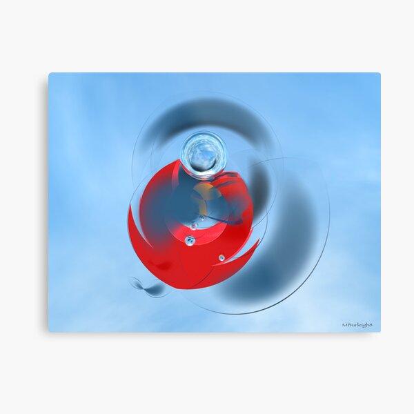 time for distance Metal Print