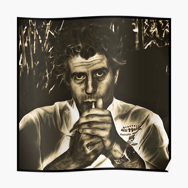COOL ANTHONY BOURDAIN TUKANG MASAK IWAK WEDUS Poster