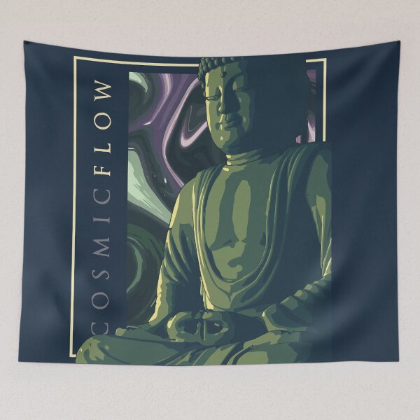 Item preview, Buddha Art COSMIC FLOW NOW designed and sold by AlNoah.