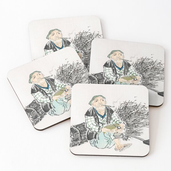 Item preview, SMOKING FARMER,  Kōno Bairei  designed and sold by OBJETDART.